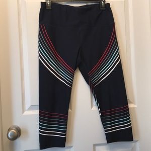 RBX Workout Capris - Teal, Red, Gray, Navy & White